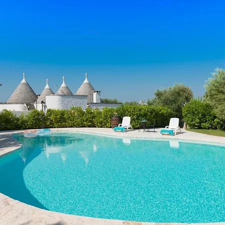 Trulli Albapetra - Authentic Trulli With Private Pool And Panoramic View וילה *